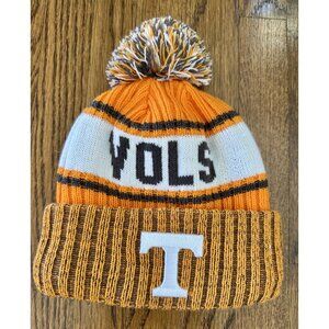 YOUTH New Era Tennesee Vols Pom Pom Beanie VGUC